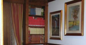 Libreria boiserie classica 1 in legno